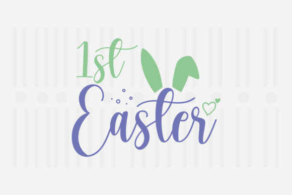 1st Easter SVG Graphics for Crafts Projects