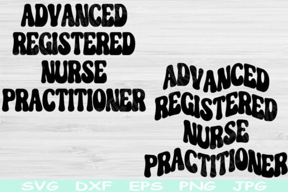 Advanced RN Practitioner SVG Graphics for Crafts