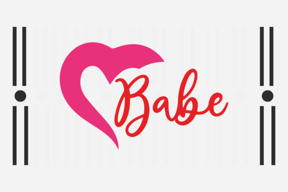 Babe SVG Graphics for Crafts & Content Publishing