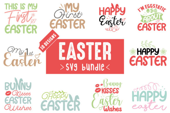 Easter SVG Bundle Vol.11: Graphics for Crafts