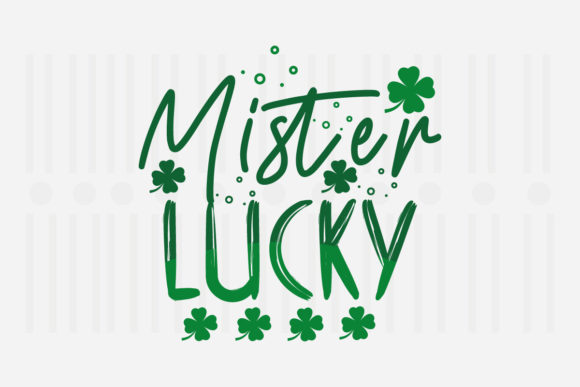 Mister Lucky, St. Patrick’s SVG