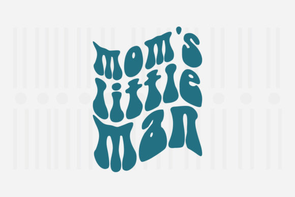 Mom’s Little Man Mother’s Day SVG Graphics for Crafts