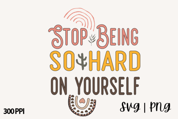 Self Love Sublimation Quote Retro PNG for Crafts & Graphics