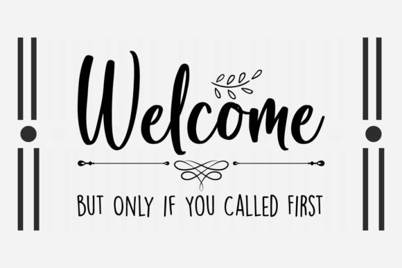 Welcome but Only if You Called First SVG Graphics